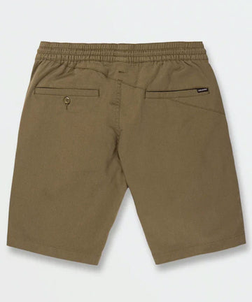 Volcom Frickin Elastic Waist Short 19" - Wintermoss